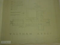 Plan Of The Waltham Abbey Church<br>plan