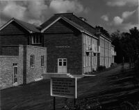 Bakers Lane, Epping, The Bakers Villas in 1975.