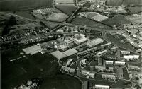Aerial photograph of Waltham Abbey
