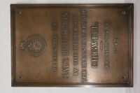Plaque To Commemorate The Adoption Of Hms Brighton<br>plaque