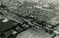 Aerial photograph of Waltham Abbey