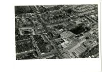 Black and white aerial photograph  Sewardstone Road Waltham Abbey