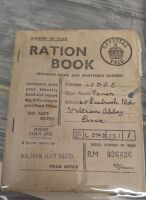 Ration book<br>booklet