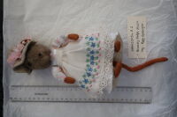 Handmade plush mouse toy: Poppy Eyebright (Brambly Hedge)