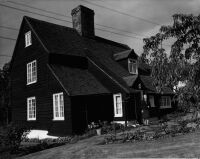 Bell Common, front of number 73, The Black Cottage in 1973